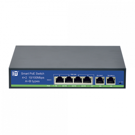 Коммутатор ST-S44POE (2М/78W/АВ)