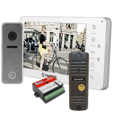Комплект видеодомофона Tantos AMELIE на 2 панели вызова