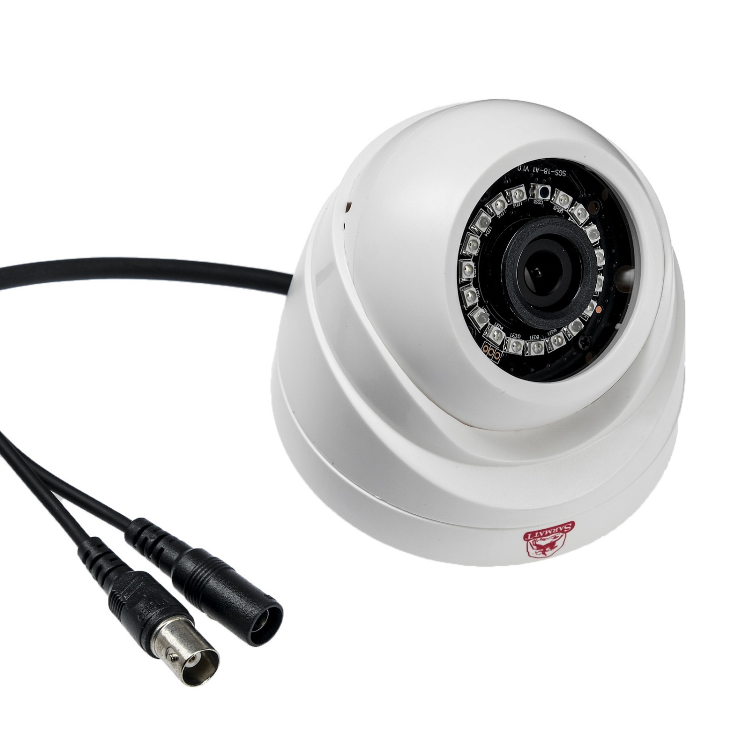 Видеокамера SARMATT SR-D200F28IRH купольная гибридная