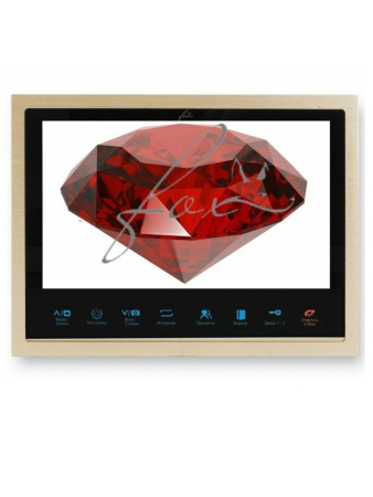 Монитор Fox FX-HVD100C V2 видеодомофона (Рубин)