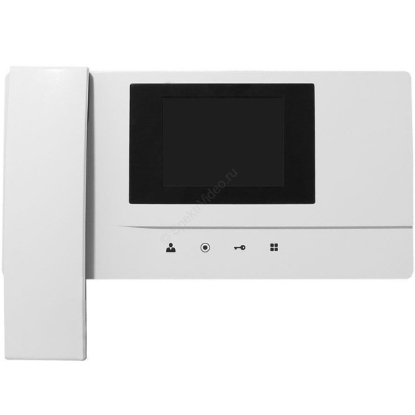Монитор Pilot-4B (белый) для видеодомофона