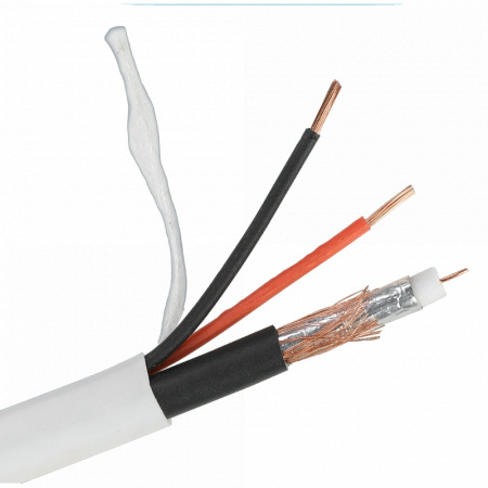 Кабель ST РК 75+2Х0,5 (48) PVC внутренний 200м