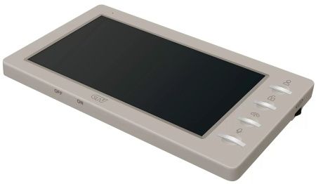 Монитор видеодомофона CTV-M3702 Gamma (платина)