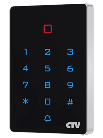 Контроллер-считыватель CTV CTV-KR10 EM WF с кодонаборной панелью и доступом со смартфона