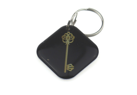 Заготовка RFID (H2) "Черный ключ" брелок Заготовка RFID (H2) "Черный ключ" брелок
