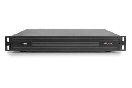 Видеорегистратор Polyvision PVDR-IP5-32M4 v.5.9.1 Black 32-канальный  мультигибридный