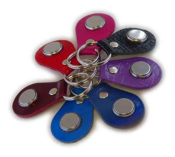 Заготовка ключ TM08v2 кожа цветная