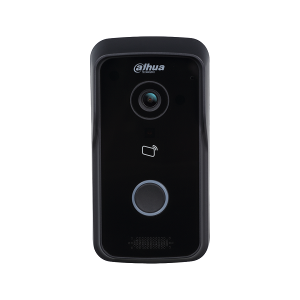 Панель Dahua DHI-VTO1101D-P (черная) вызывная