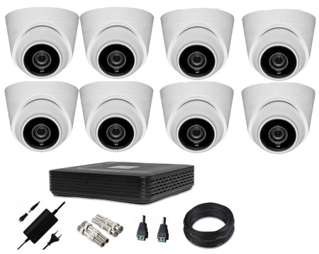 Комплект ST-NVR806PRO D видеорегистратор и ST-2202 2,8mm камера видеонаблюдения