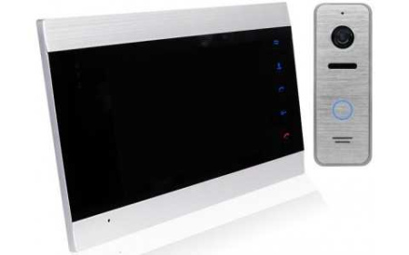 Комплект Major Verta Black Lux Silver видеодомофона