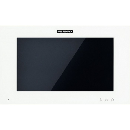 IP Монитор видеодомофона Fermax MEET WIT 7" POE (белый, черный, золото)