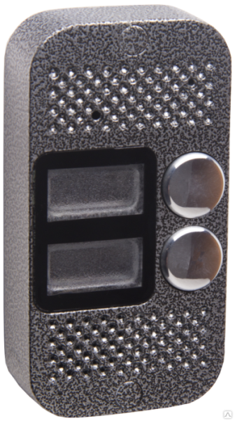 Панель JSB Systems JSB V082TM PAL (медь, серебро, бронза, черный, белый, серый, золото, синий) вызывная на 2 абонента для видеодомофона