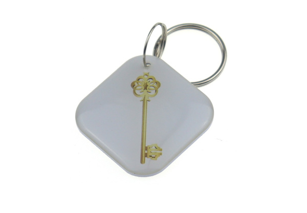 Заготовка RFID (H2) "золотой ключ" брелок Заготовка RFID (H2) "золотой ключ" брелок