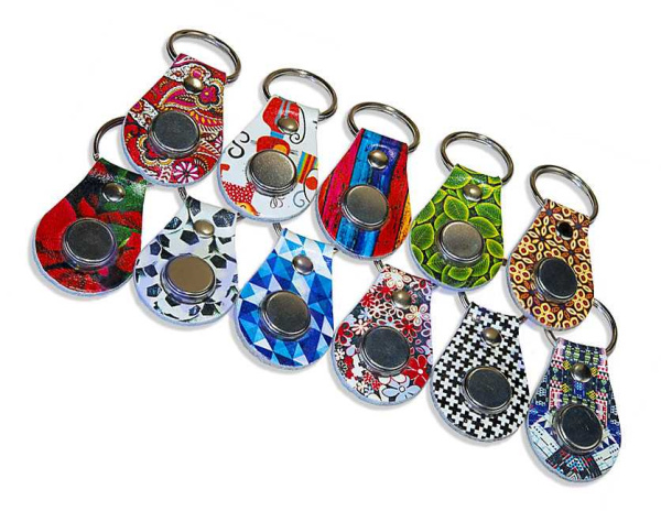 Заготовка ключ TM08v2 кожа с узором