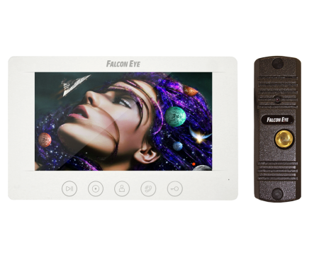 Комплект Falcon Eye Cosmo HD видеодомофона с видеопанелью FE-305HD