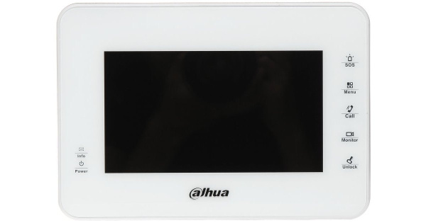 Монитор Dahua DH-VTH1560BW (черный, белый) видеодомофона