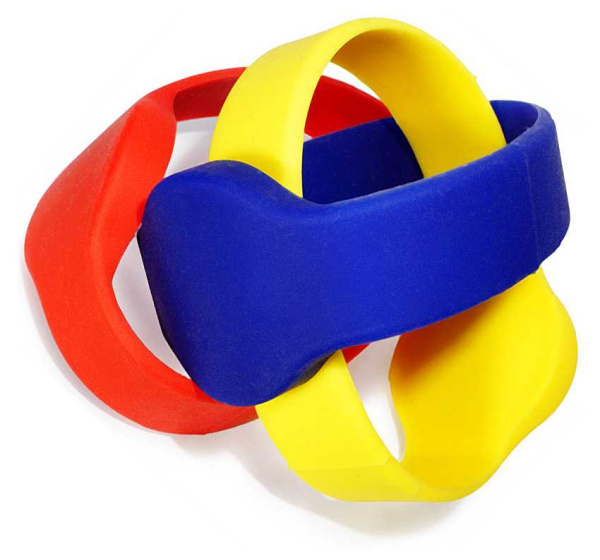 Браслет RFID (Em-Marine) силиконовый с кодом