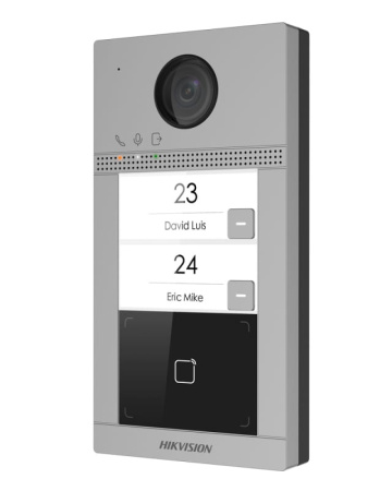 IP Панель Hikvision DS-KV8213-WME1/Flush вызывная на двух абонентов