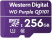 Карта MicroSDXC-карта Western Digital WDD256G1P0C памяти для видеонаблюдения