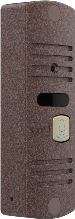 Комплект видеодомофона CTV-DP1400N (Черный монитор + панель бронза)