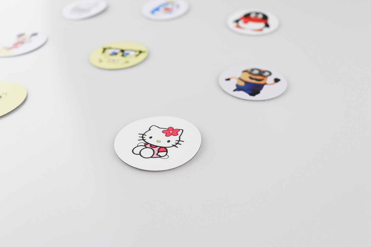 Заготовка RFID (H2) Диск самоклейка с рисунком