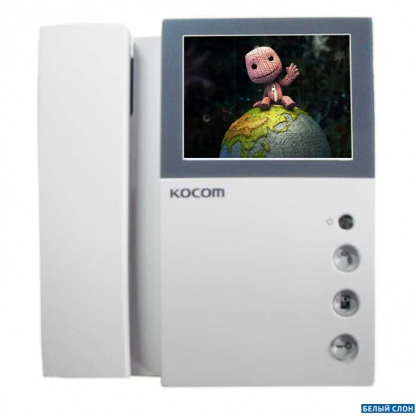 Монитор Kocom KCV-301 видеодомофона