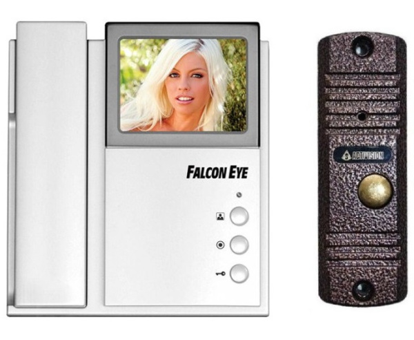 Комплект Falcon Eye FE-4CHP2 панель AVC-305 (PAL) видеодомофона