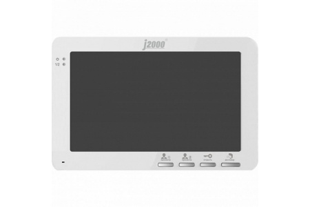 Видеодомофон J2000-DF-КРИСТИНА SD AHD 2.0 Mp (белый) цветной