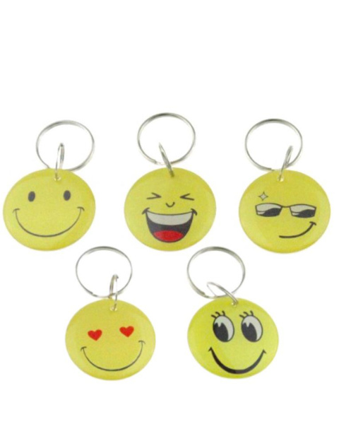 Заготовка RFID (H2) Смайл брелок 30мм