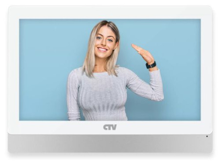 Монитор CTV-M5904AI видеодомофона белый