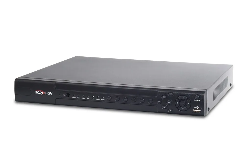 Видеорегистратор Polyvision PVDR-A8-16M2 v.1.9.1 16-канальный мультигибридный