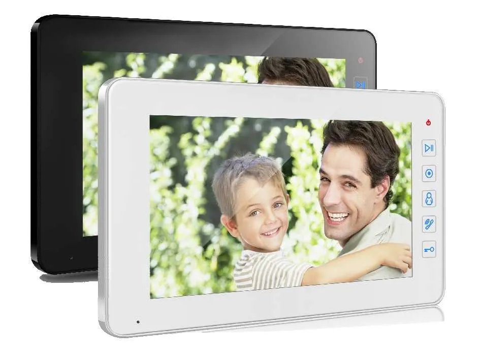 Монитор RVi-VD7-22 видеодомофона (белый, черный)