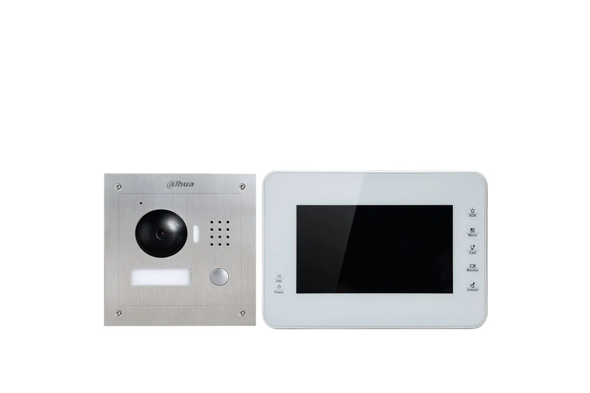 IP Комплект Dahua VTK-VTO2000A-VTH1560BW(S) видеодомофона