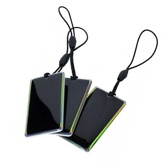 Заготовка RFID (H2) "Черная карта" Epoxy брелок