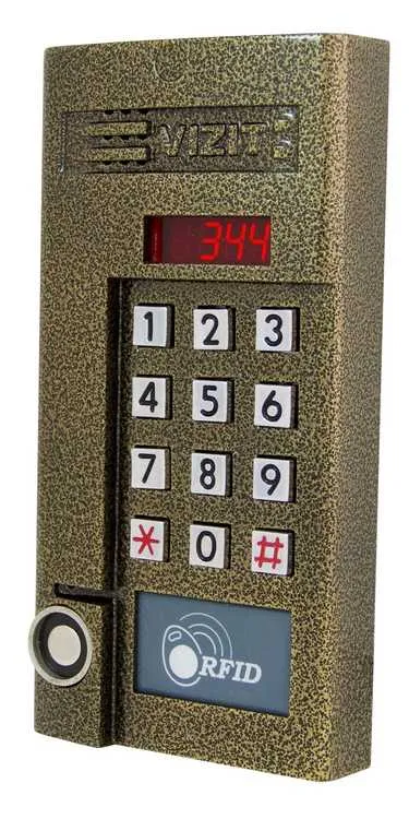 Блок вызова домофона Vizit БВД-344 RT