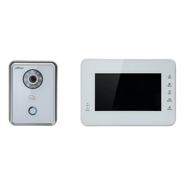 IP Комплект Dahua VTK-VTO6210BW-VTH1560BW(S) видеодомофона