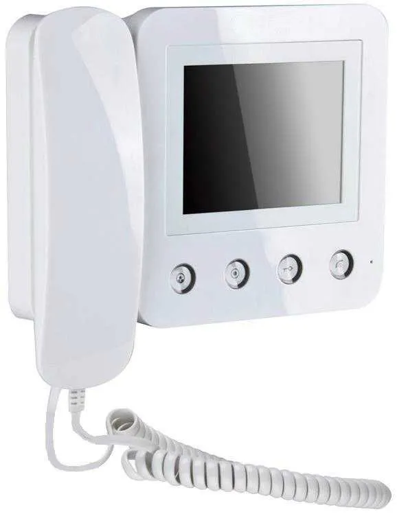 Монитор Kenwei KW-E400C (черный, белый) видеодомофона