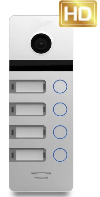 Панель JVS OPTIMA 4HD вызывная на 4 абонента