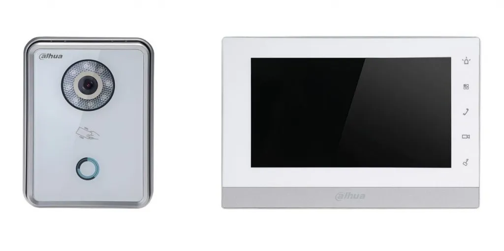 IP Комплект Dahua DHI-VTK-VTO6210BW-VTH1550CH видеодомофона