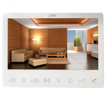 Видеодомофон J2000-DF-ВЕРОНИКА AHD 2mp 7" цветной (белый)