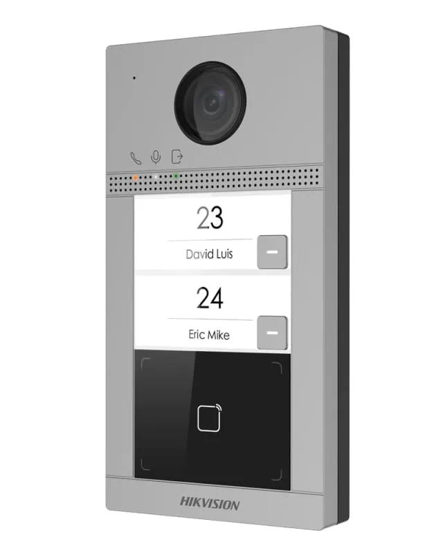 IP Панель Hikvision DS-KV8213-WME1/Flush вызывная на двух абонентов