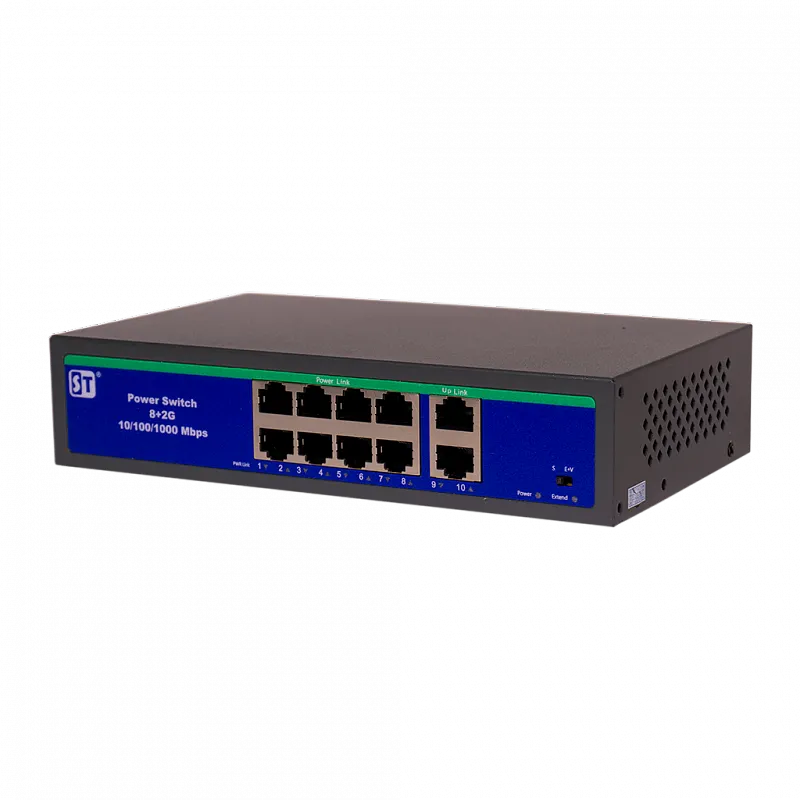 Коммутатор ST-S81POE, (2G/120W)