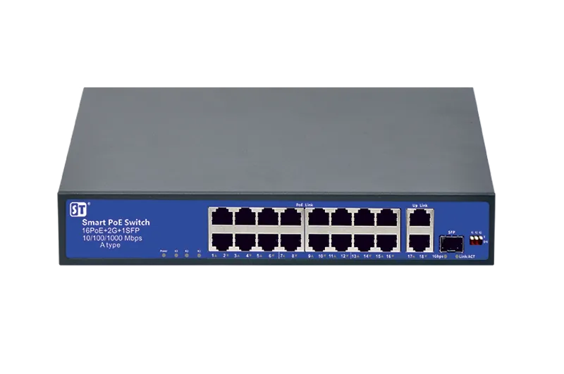 Коммутатор ST-S163POE (2G/1S/250W/A)