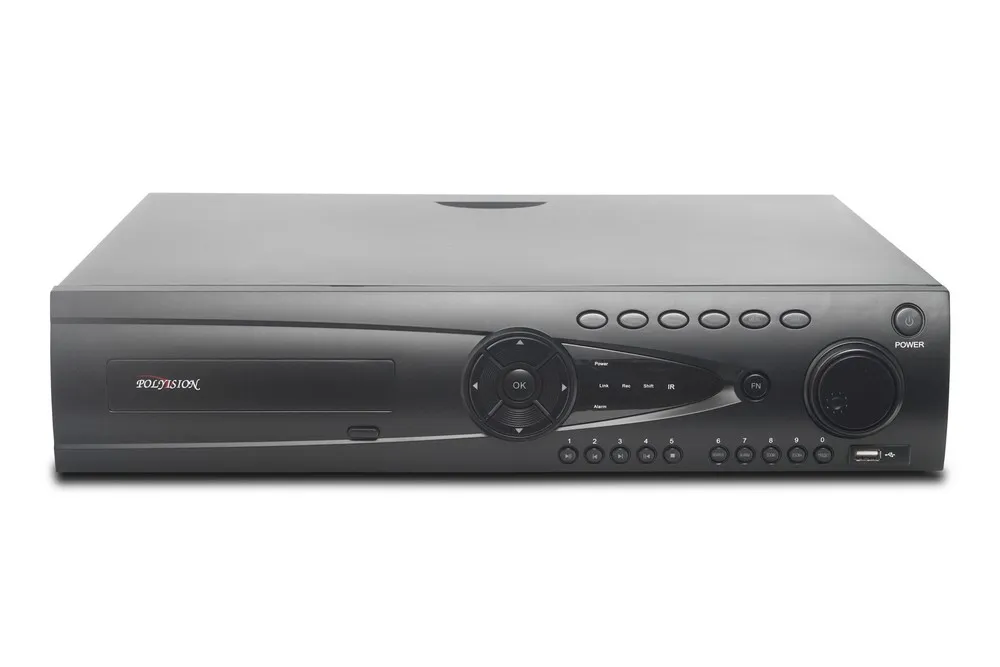 Видеорегистратор Polyvision PVDR-IP4-32M8 v.5.9.1 32-канальный мультигибридный