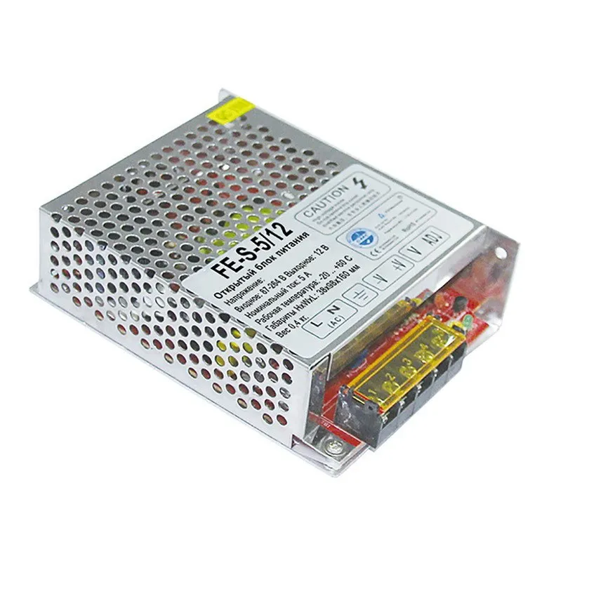 Блок питания Falcon Eye FE-S-5/12 открытый