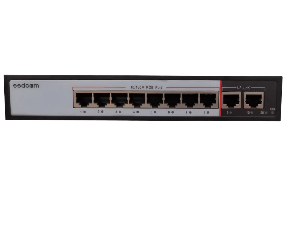 Коммутатор SSDCAM POE-58PS