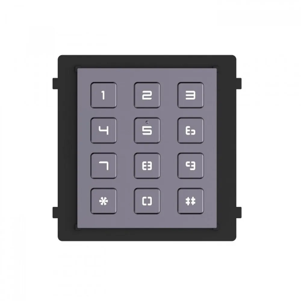 Модуль Hikvision DS-KD-KP клавиатуры с подсветкой