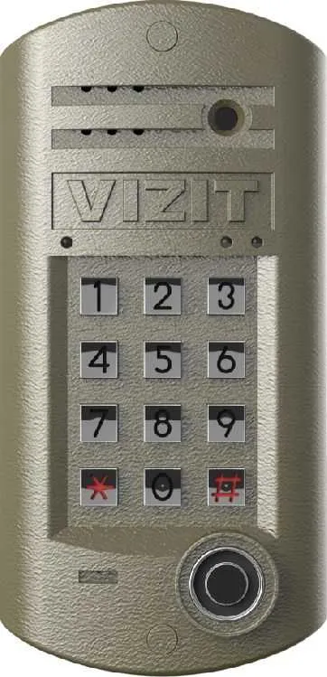 Блок вызова домофона Vizit БВД-314 TCP