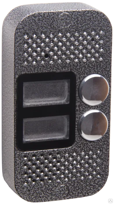 Панель JSB Systems JSB V082TM PAL (медь, серебро, бронза, черный, белый, серый, золото, синий) вызывная на 2 абонента для видеодомофона