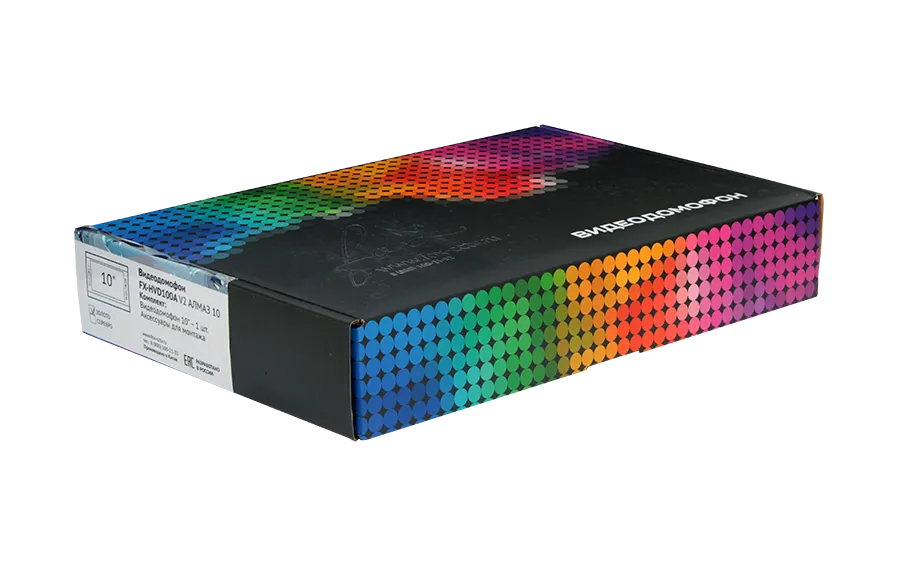 Монитор Fox FX-HVD100A V2 видеодомофона (Алмаз)